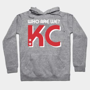 Who Are We? KC! Teal Hoodie